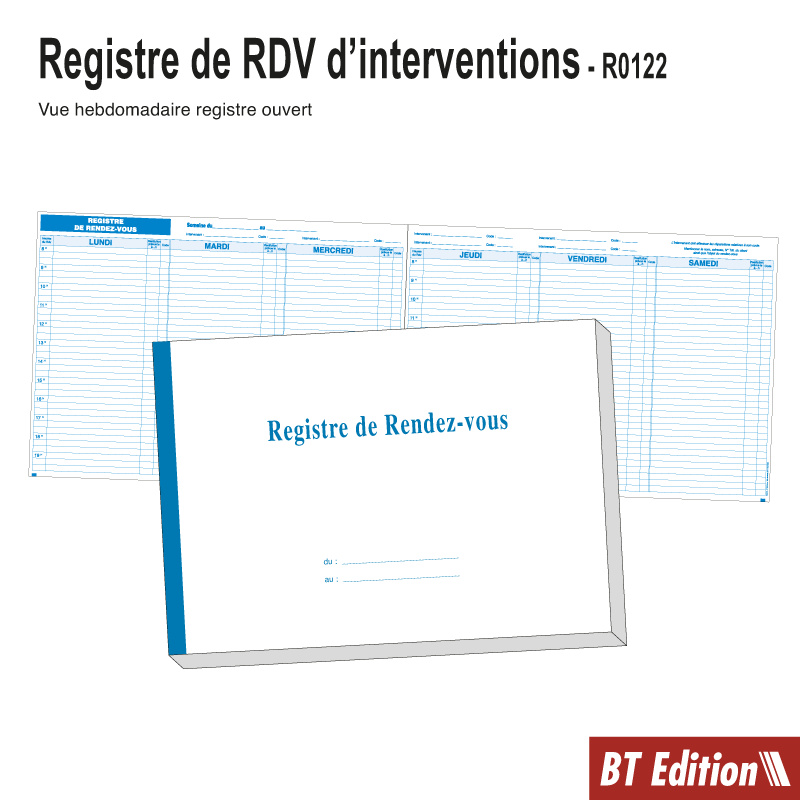 Registre de RV d'Interventions