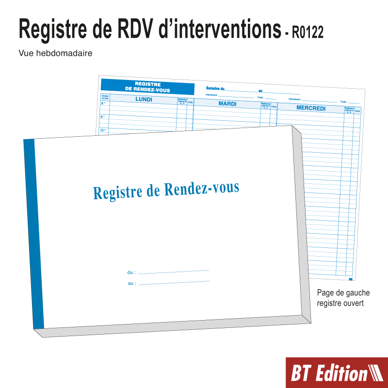 Registre de RV d'Interventions